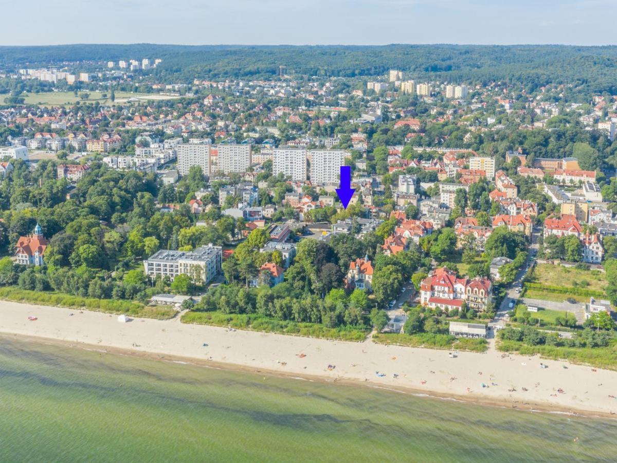 Apartamento Sopot Grunwaldzka - Parkowa Blisko Plazy Exterior foto